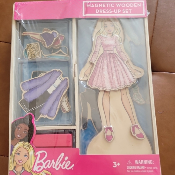 Barbie Toys Barbie Magnetic Wooden Dressup Set Poshmark